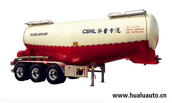 下灰半挂车