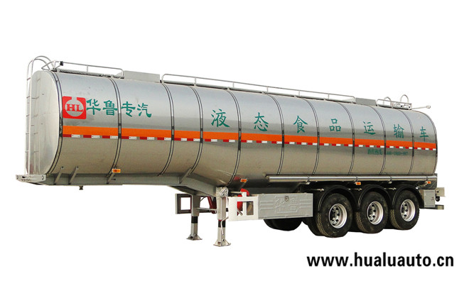 铝合金液态食品罐式运输车