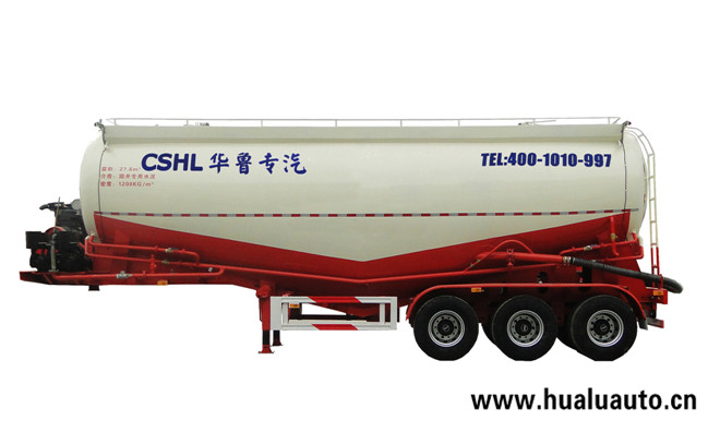 下灰半挂车